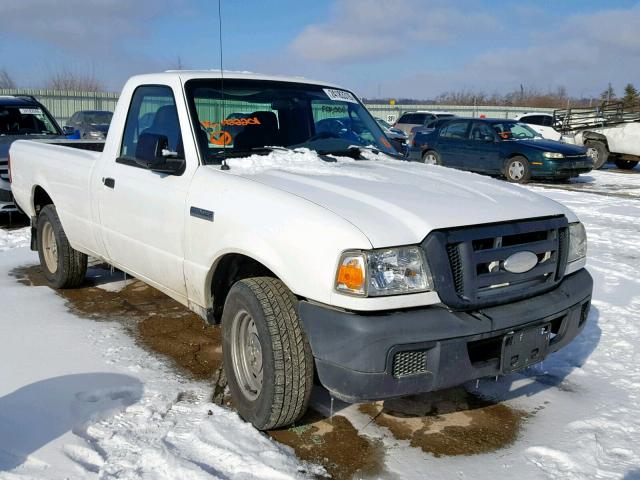 1FTYR10U66PA22201 - 2006 FORD RANGER WHITE photo 1