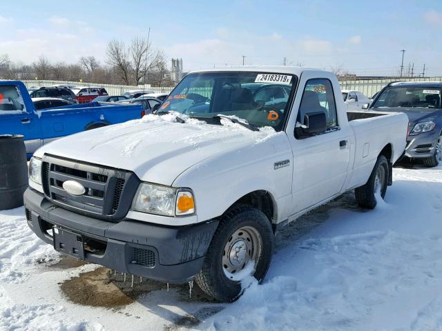 1FTYR10U66PA22201 - 2006 FORD RANGER WHITE photo 2