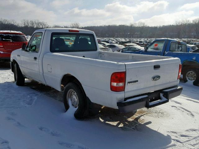 1FTYR10U66PA22201 - 2006 FORD RANGER WHITE photo 3