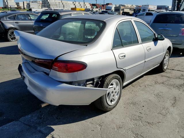 3FAFP13P12R159641 - 2002 FORD ESCORT GRAY photo 4