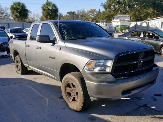 1D3HV18P39S752067 - 2009 DODGE RAM 1500 GRAY photo 1