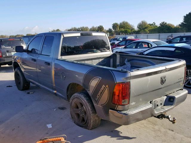 1D3HV18P39S752067 - 2009 DODGE RAM 1500 GRAY photo 3