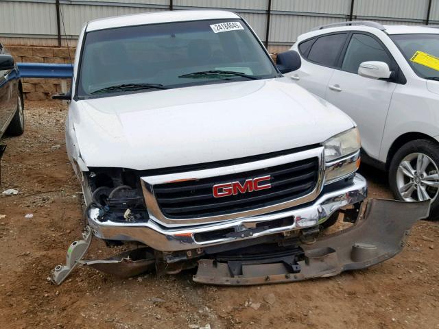 3GTEC14XX7G158328 - 2007 GMC NEW SIERRA WHITE photo 9