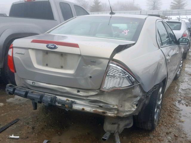 3FAHP0HA5AR156876 - 2010 FORD FUSION SE TAN photo 4