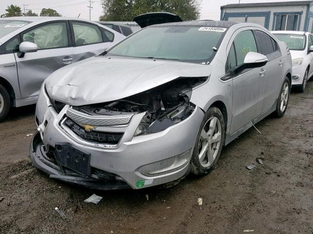 1G1RH6E47CU125436 - 2012 CHEVROLET VOLT SILVER photo 2