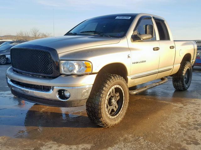 3D7KU28C74G277954 - 2004 DODGE RAM 2500 S SILVER photo 2