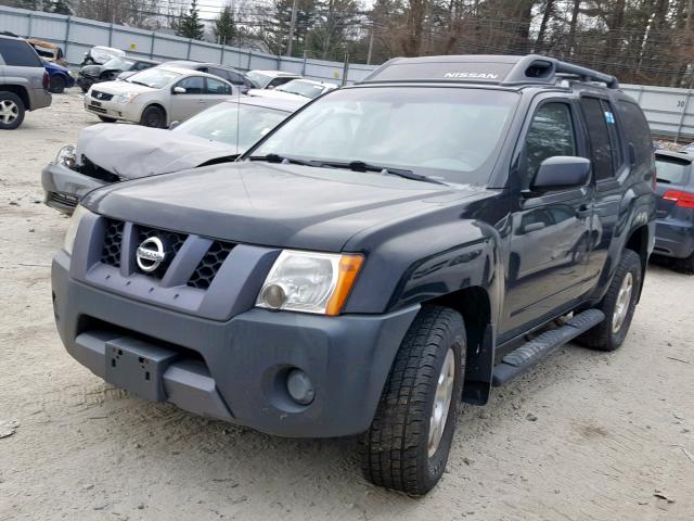 5N1AN08W27C544969 - 2007 NISSAN XTERRA OFF BLACK photo 2