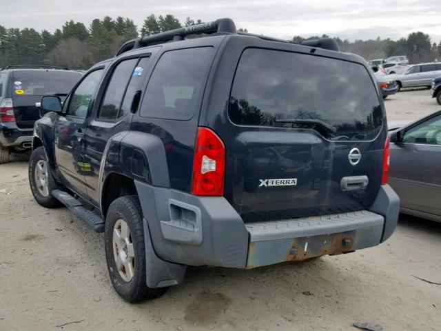 5N1AN08W27C544969 - 2007 NISSAN XTERRA OFF BLACK photo 3