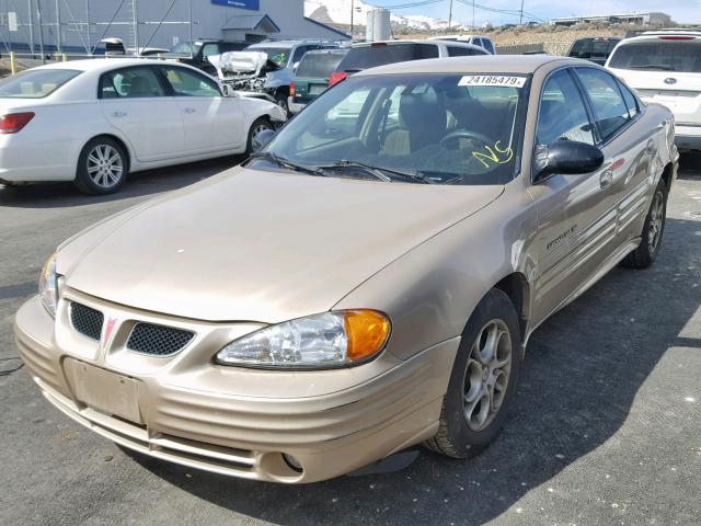 1G2NF52F82C114644 - 2002 PONTIAC GRAND AM S GOLD photo 2