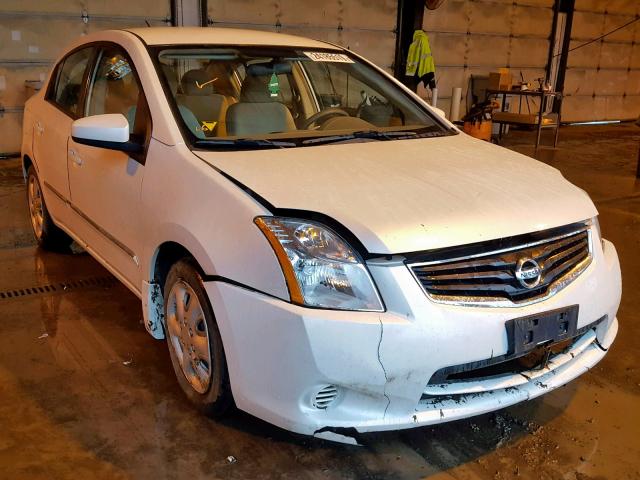 3N1AB6APXBL654235 - 2011 NISSAN SENTRA 2.0 WHITE photo 1