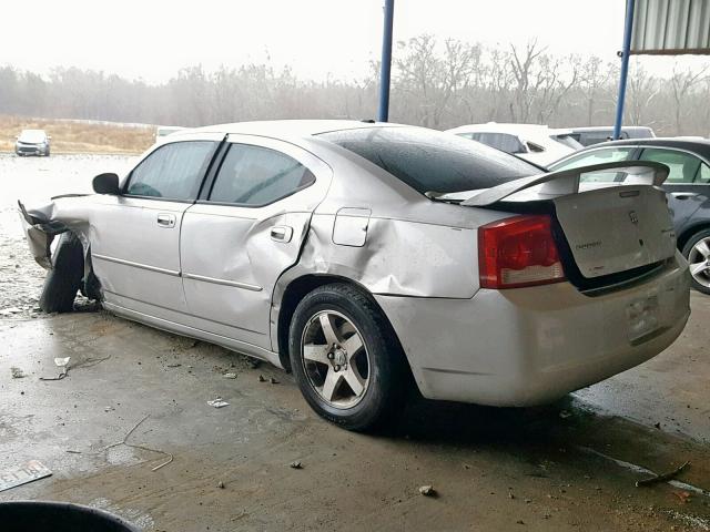 2B3CA3CV4AH298019 - 2010 DODGE CHARGER SX SILVER photo 3