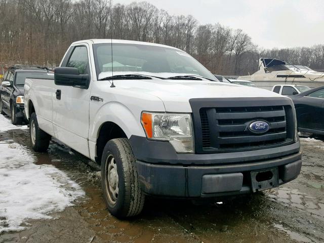 1FTNF1CV6AKB83346 - 2010 FORD F150 WHITE photo 1