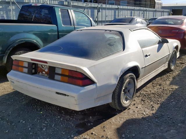 1G1FP21E5KL108572 - 1989 CHEVROLET CAMARO WHITE photo 4