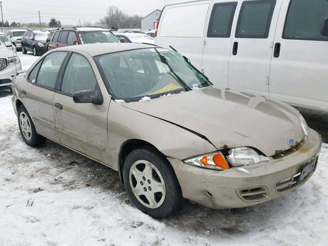 1G1JF5244Y7401367 - 2000 CHEVROLET CAVALIER L GOLD photo 1