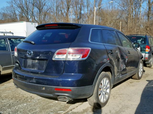 JM3TB38C670103559 - 2007 MAZDA CX-9 BLUE photo 4