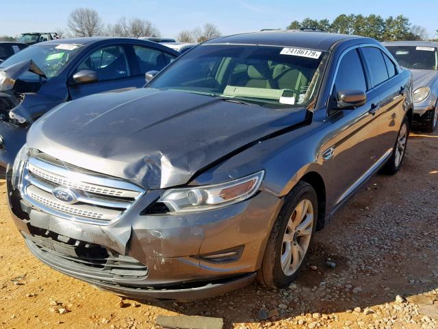 1FAHP2HW9BG150224 - 2011 FORD TAURUS SEL GRAY photo 2