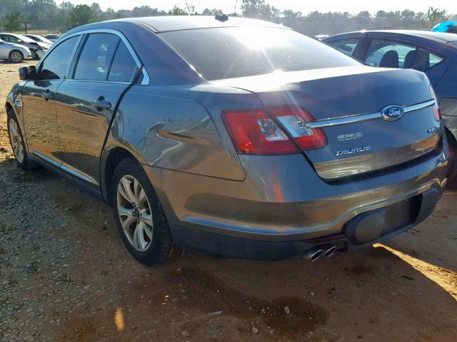 1FAHP2HW9BG150224 - 2011 FORD TAURUS SEL GRAY photo 3