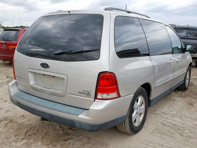 2FMZA57685BA52361 - 2005 FORD FREESTAR S SILVER photo 4