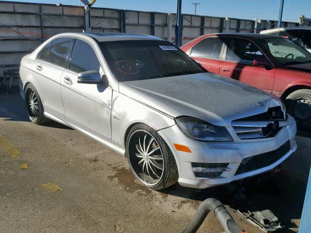 WDDGF4HB3CR229885 - 2012 MERCEDES-BENZ C 250 SILVER photo 1