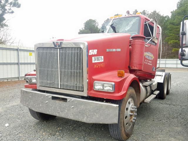 5KJJAECG54PN28981 - 2004 WESTERN STAR/AUTO CAR CONVENTION RED photo 2