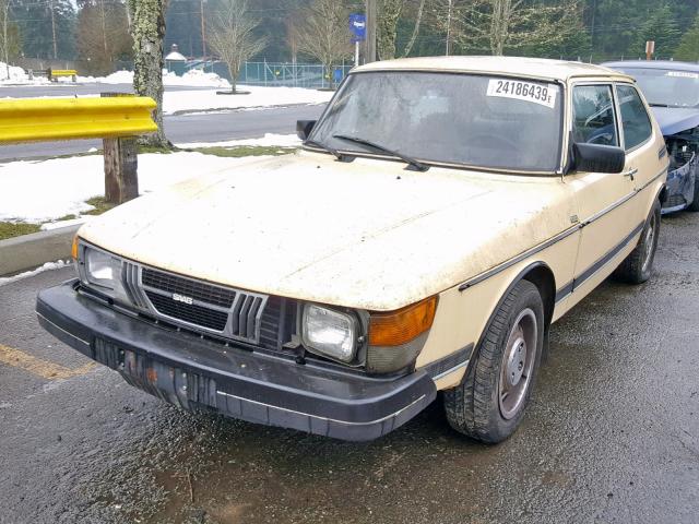 YS3AG33S3C2006343 - 1982 SAAB 900 BEIGE photo 2