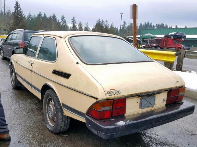 YS3AG33S3C2006343 - 1982 SAAB 900 BEIGE photo 3