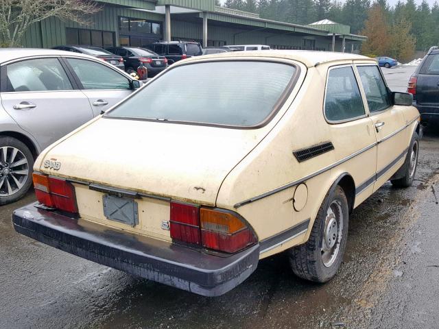 YS3AG33S3C2006343 - 1982 SAAB 900 BEIGE photo 4