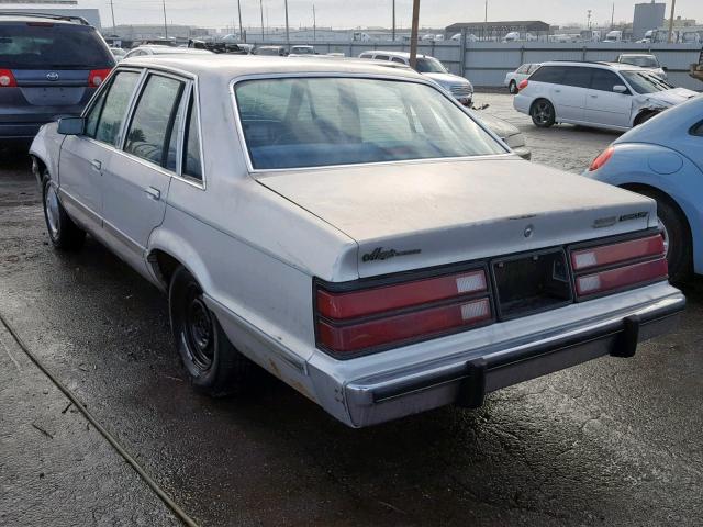 1MEBP8931GG606682 - 1986 MERCURY MARQUIS SILVER photo 3