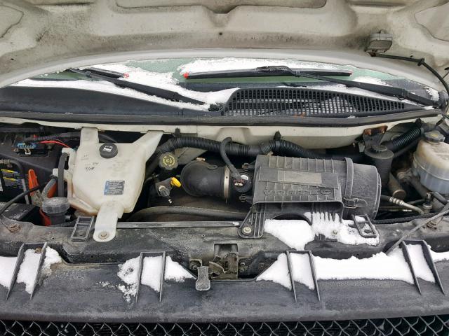 1GCUGADX6A1162706 - 2010 CHEVROLET EXPRESS G1 WHITE photo 7