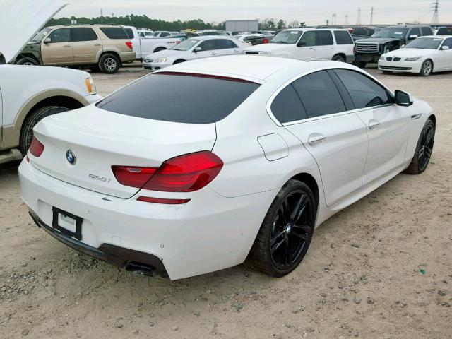 WBA6B2C53DD128252 - 2013 BMW 650 I WHITE photo 4