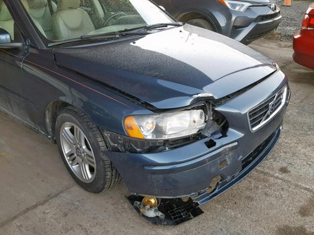 YV1RS592582701159 - 2008 VOLVO S60 2.5T BLUE photo 9