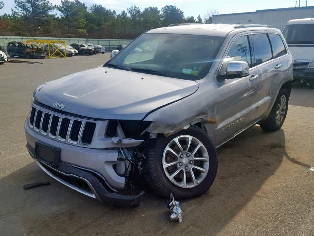 1C4RJFBG5EC237512 - 2014 JEEP GRAND CHER GRAY photo 2