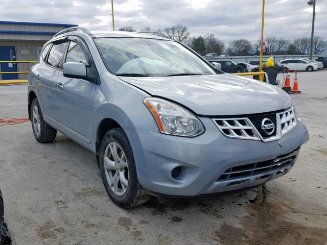 JN8AS5MT6BW182386 - 2011 NISSAN ROGUE S 蓝色 照片 1