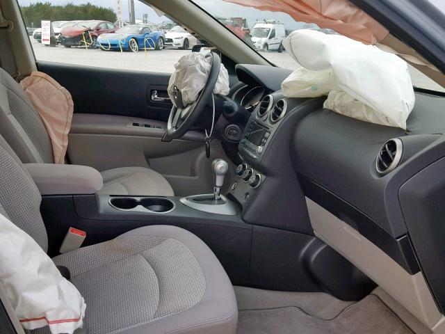 JN8AS5MT6BW182386 - 2011 NISSAN ROGUE S 蓝色 照片 5