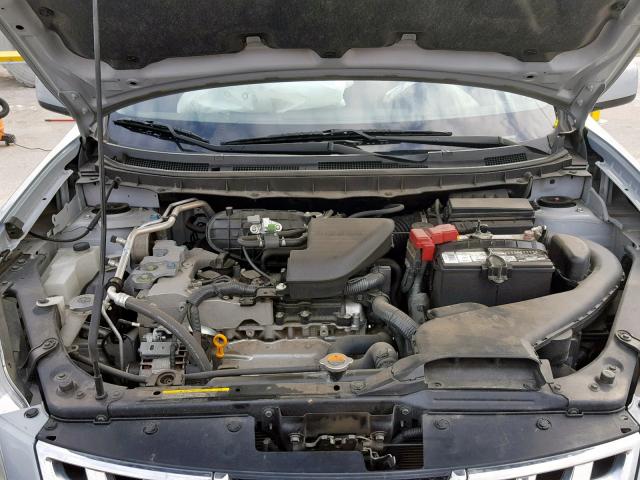 JN8AS5MT6BW182386 - 2011 NISSAN ROGUE S 蓝色 照片 7