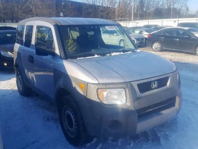 5J6YH27374L005282 - 2004 HONDA ELEMENT LX SILVER photo 1