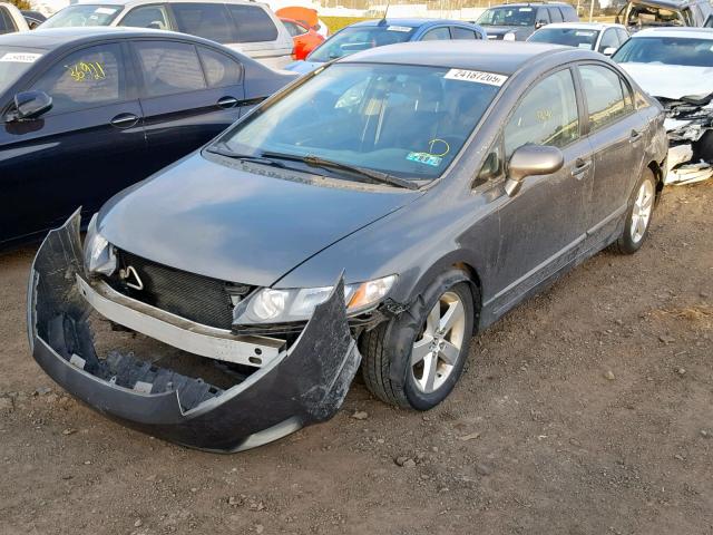 2HGFA16699H306343 - 2009 HONDA CIVIC LX-S 灰色 照片 2