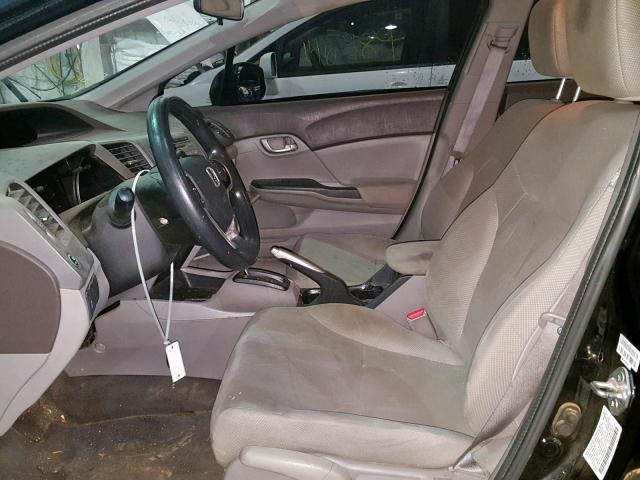 2HGFB2F50CH588275 - 2012 HONDA CIVIC LX BLACK photo 5