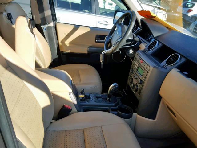 SALAD24436A386538 - 2006 LAND ROVER LR3 SE GRAY photo 5