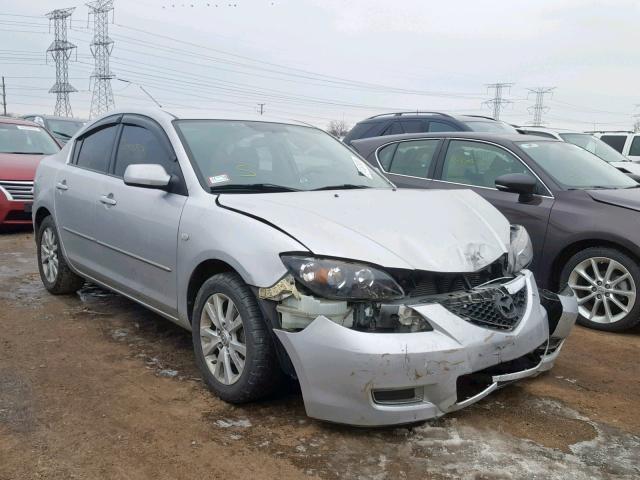 JM1BK12G771641895 - 2007 MAZDA 3 I SILVER photo 1