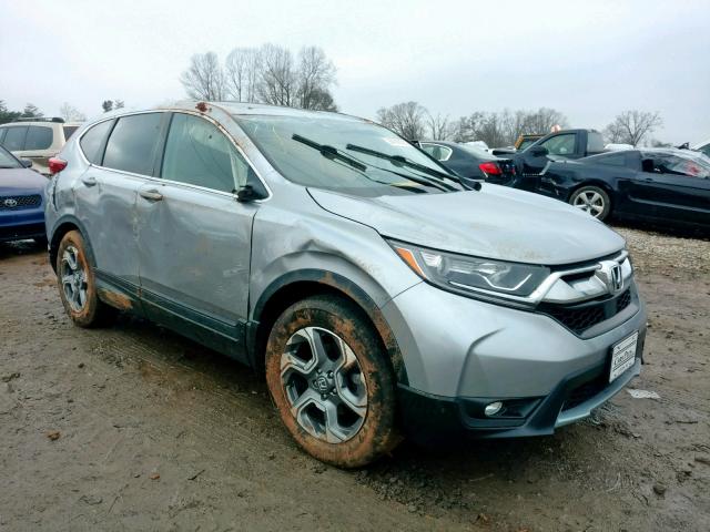 7FARW1H81HE004145 - 2017 HONDA CR-V EXL SILVER photo 1