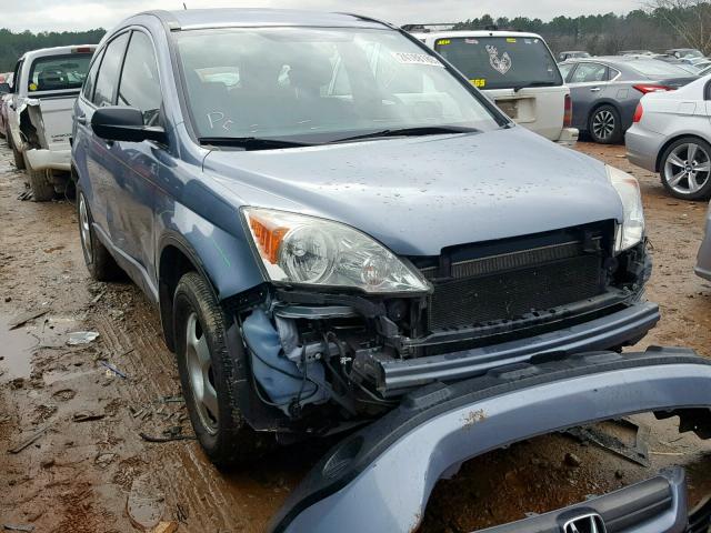 3CZRE38389G705429 - 2009 HONDA CR-V LX BLUE photo 1