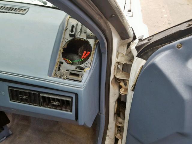 1G3AG55M9R6408080 - 1994 OLDSMOBILE CUTLASS CI 白色 照片 10