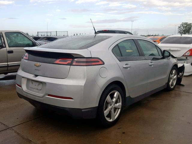 1G1RE6E47EU136870 - 2014 CHEVROLET VOLT SILVER photo 4