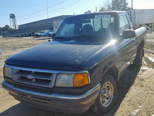 1FTCR10A3VUA93078 - 1997 FORD RANGER BLUE photo 2