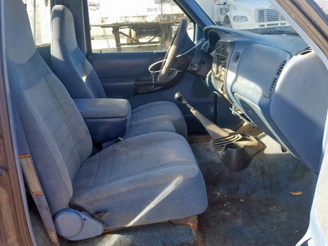 1FTCR10A3VUA93078 - 1997 FORD RANGER BLUE photo 5