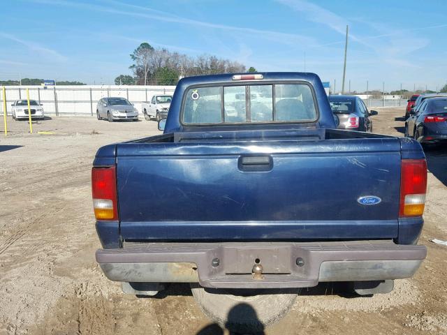 1FTCR10A3VUA93078 - 1997 FORD RANGER BLUE photo 6