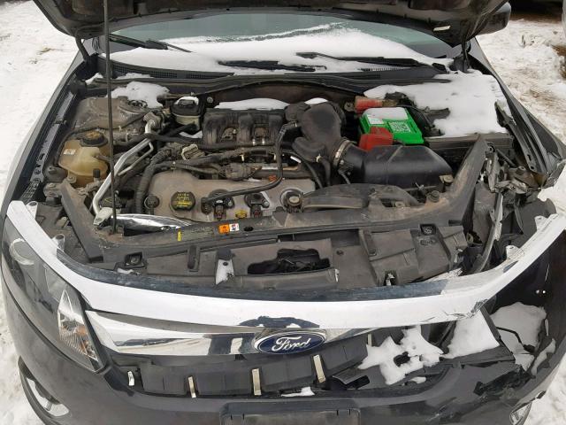 3FAHP0KC1AR324880 - 2010 FORD FUSION SPO BLACK photo 7