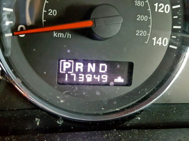 1J4RG4GKXAC128130 - 2010 JEEP COMMANDER SILVER photo 8