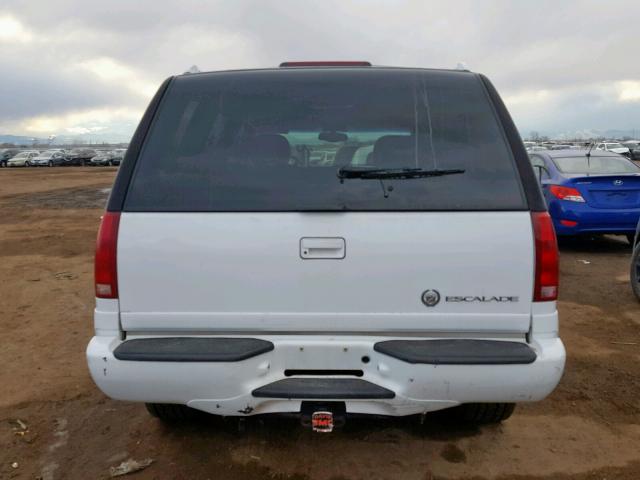 1GYEK13R5YR124671 - 2000 CADILLAC ESCALADE WHITE photo 9